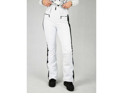 POIVRE BLANC W23-0822-WO/A STRETCH SKI PANTS WHITE/BLACK 3 (Velikost XS)