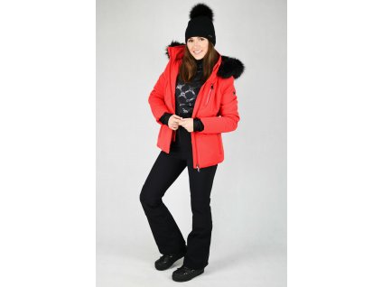 POIVRE BLANC W23 0802 WO STRETCH SKI JACKET SCARLET RED 9 (1)