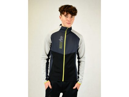 RH+ ZERO FULL ZIP JERSEY TITANIUMCLOUD GREYBLACKACID LIME INU2914 526 2