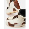 MOON BOOT ICON LOW NOLACE PONY COW PRINT