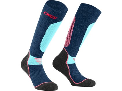 W24386022X 00 137 CRAZY WOOL SOCKS CHEWING GUM