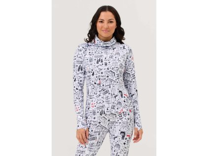 F25820a 950 Graffiti Turtleneck 434