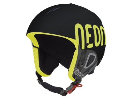 NEON SKI HELMET LUNAR REGULATOR BLACK YELLOW