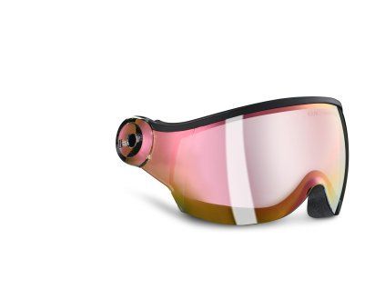 Pink gold mirror visor S2