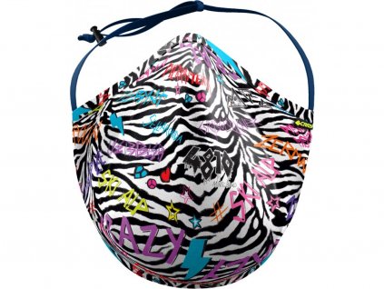 maska crazy bk zebra