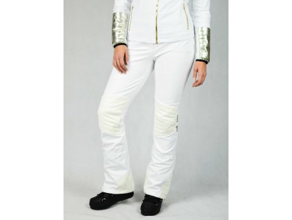 ONEMORE 941 SOFTSHELL SKI PANTS WOMAN WHITEAVORIOGOLD (1)