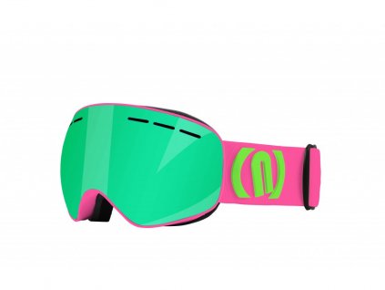 NEON GOGGLES ALIEN ALPF M5 MIRROR GREEN