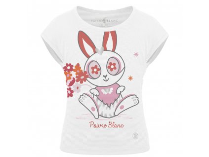 POIVRE BLANC S23-2101-BBGL/R SHIRT RABBIT WHITE
