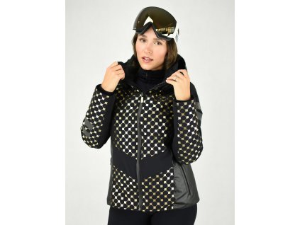 ONEMORE 151 INSULATED SKI JACKET WOMAN LOGOCH BLACKCHAMPAGNE 0D151AP 69BK 6