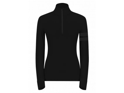 ONEMORE 631 TURTLENECK WITH HALF ZIP WOMAN BLACK/BLACK/BLACK (Velikost XXL)