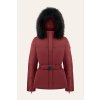POIVRE BLANC W24-0801-WO STRETCH SKI JACKET BURGUNDY RED