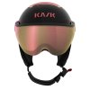 Kask FRONT CHROME BLACK PINK GOLD VISOR