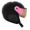 Kask SIDE CHROME BLACK PINK GOLD VISOR