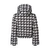 Perfect moment Polar flare ski jacket ii bw houndstooth 9