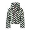Perfect moment Polar flare ski jacket ii wffle print green