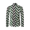 Perfect moment zip base layer top waffle print green 31