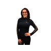 ONEMORE 1601 LIGHT SWEATER WOMAN BLACKBLACKCHAMPAGNE 1