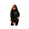 ONEMORE 631 TURTLENECK WITH HALF ZIP PRINTED WOMAN ALFANEROBLACKBLACK 4