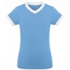POIVRE BLANC S23-4803-JRGL SHIRT LAGOON BLUE/WHITE