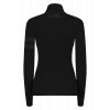 ONEMORE 631 TURTLENECK WITH HALF ZIP WOMAN BLACK/BLACK/BLACK (Velikost XXL)