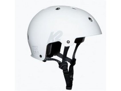 K2 Varsity Jr. helma na skate BÍLÁ