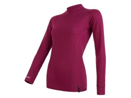 23659 5 sensor double face damske triko dl rukav lilla