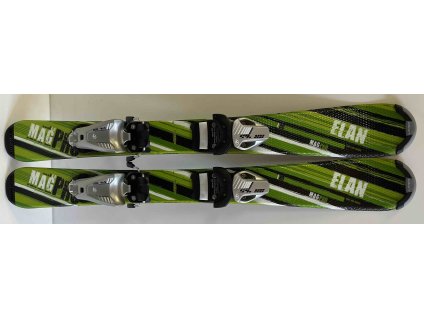 Dětské lyže Elán MagPro green + vázání Tyrolia SX 4,5 silver