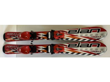 Dětské lyže Elán Formula red + vázání Tyrolia SL 45 red