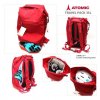 atomic bag travel pack 35 l red br red
