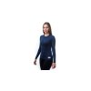 23680 sensor merino double face damske triko dl rukav deep blue