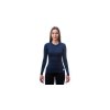 23680 1 sensor merino double face damske triko dl rukav deep blue
