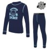 23740 sensor double face set wild detsky triko dl rukav spodky deep blue