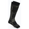 Lyžařské ponožky Mico Medium Weight Warm Control Ski black grey