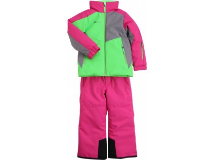 Stuf Charlie lime magenta dětská souprava (Velikost vel. 86)