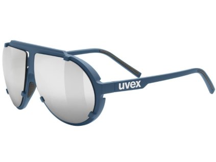 uvex esntl pina blue matt mirror silver