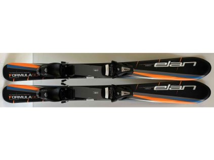 Detské lyže Elán Formula čierne + viazanie Tyrolia SL 45 čierne