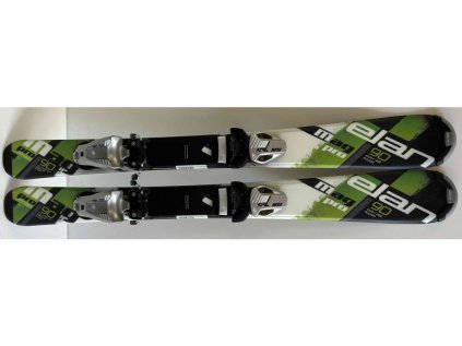Detské lyže Elán Mag Pro zelené + viazanie Tyrolia SX 4.5 strieborné