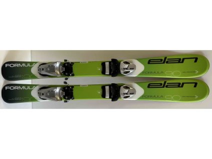 Detské lyže Elán Formula green + viazanie Tyrolia Sx 4.5 silver