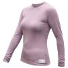 Sensor Merino Double Face dámské triko dl. rukáv Mystic Violet