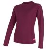 Sensor Merino Double Face dámské triko dl. rukáv Lilla