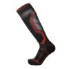 Lyžařské Ponožky Mico CALZA SKI WARM CONTROL MEDIUM WEIGHT černo červené