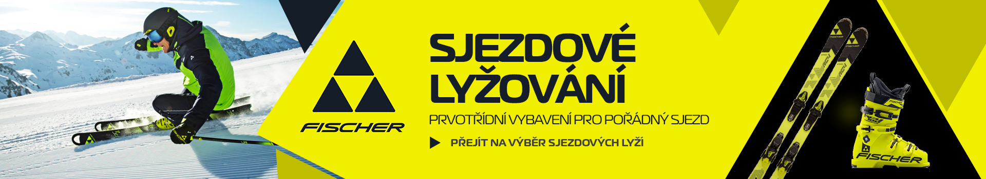 FISCHER SJEZDOVÉ LYŽOVÁNÍ