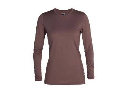 Icebreaker Women 200 Oasis LS Crewe - Mink