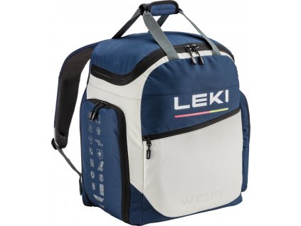 Leki Skibootbag WCR 60 L - dark denim-poppy red-dawn blue