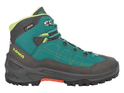 Lowa Approach GTX Mid Junior - petrol/lime