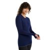 Icebreaker Women 200 Zone Seamless LS Crewe - Royal Navy