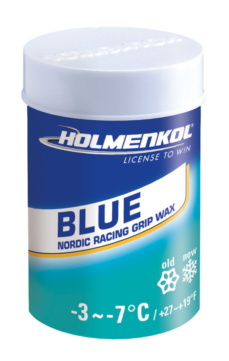 HOLMENKOL Grip wax Blue 45g