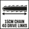 ICON chain 15cm drive links 40
