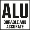 ICON guiderail ALU durable and accurate