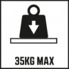ICON weight capacity 35kg max